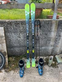 Sci fischer f17 progressor+scarponi  tecnica