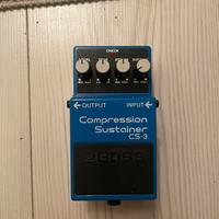 Boss compression sustainer