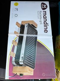 Raclette Mandine 2/4 persone con funzione grill