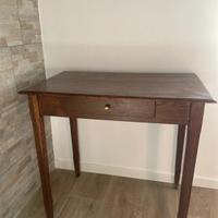 Tavolo/scrivania ingresso in legno