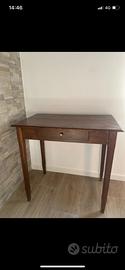 Tavolo/scrivania ingresso in legno