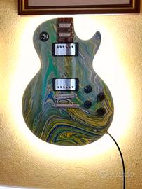Chitarra lampada led 