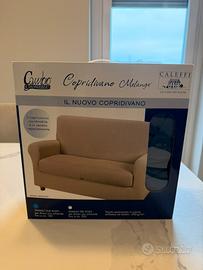 Copridivano Caleffi 2 posti BLU