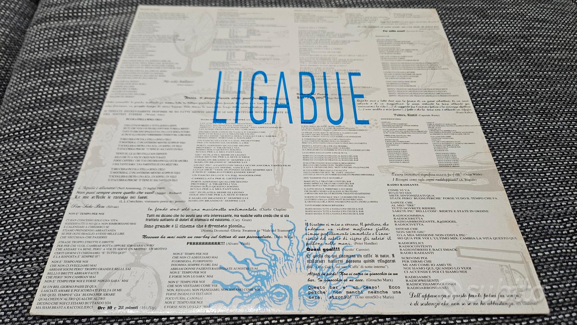 Vinile Ligabue - Ligabue LP 1990 Prima Stampa - Musica e Film In vendita a  Massa-Carrara