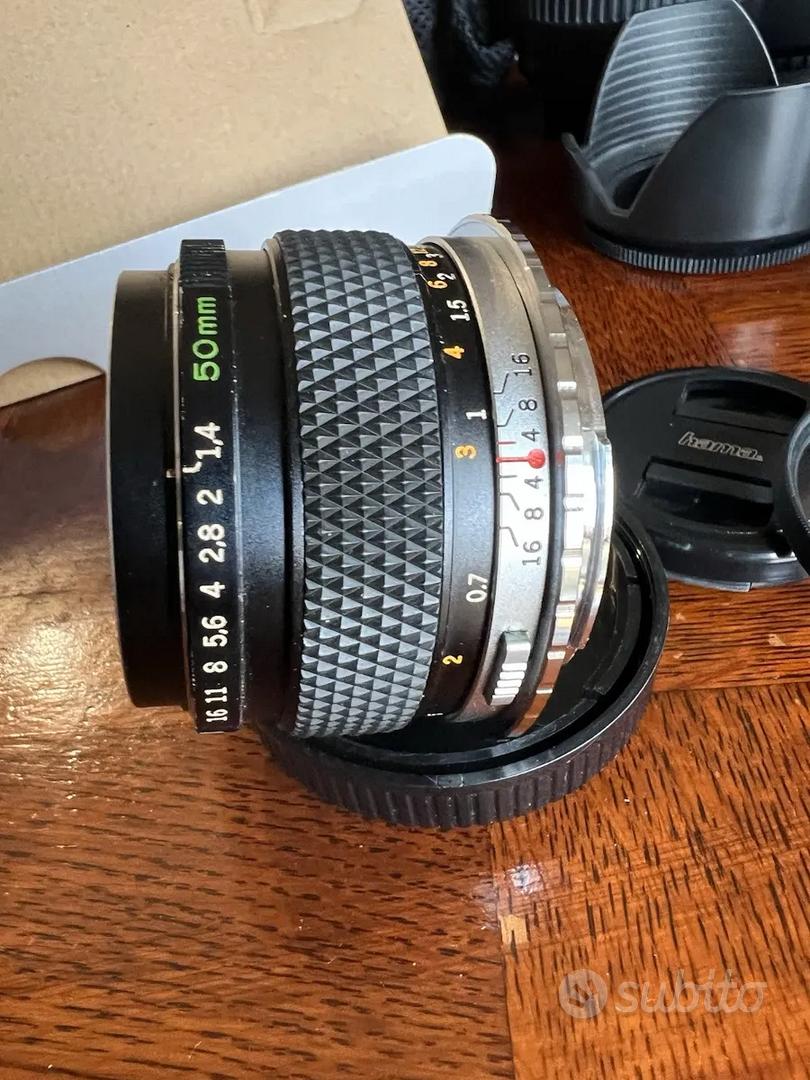 Olympus G.Zuiko Auto-S 50mm f1.4 OM-System + adatt - Fotografia In