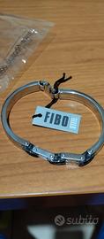 bracciale in acciaio uomo fibo