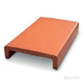 Coprimuri in cotto - Coprimuro quadrati