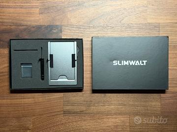 Portacarte Slimwalt Pro Silver