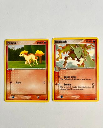 Ponyta 78/113 & Rapidash 52/113  Delta Species