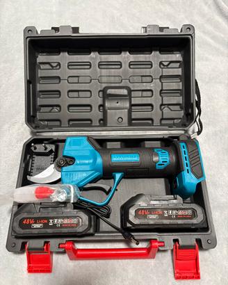 Cesoia elettrica 21V con 2 batterie e valigetta