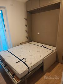 Divano letto con mobile 