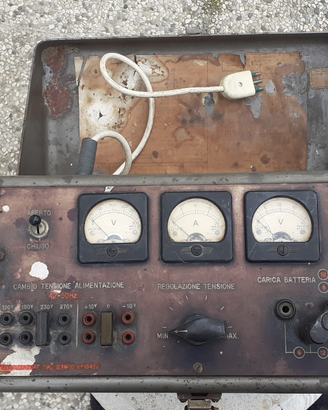 Carica batterie d'epoca westinghouse