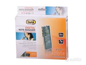 TREVI Mini Registratore Vocale Digitale DR 432 SD