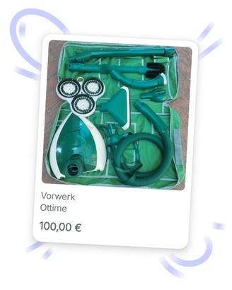 kit Accessori Vorwerk Folletto con Borsa 
