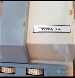 Calcolatrice elettrica 220 V. Lagomarsino. Totalia