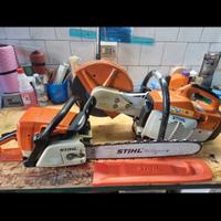 motosega più mototroncatrice 