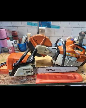 motosega più mototroncatrice 