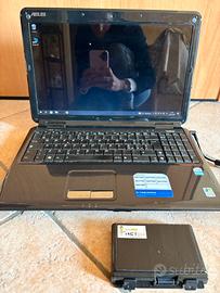 PC Notebook Asus K50IJ Windows 10-CAMBIO BATTERIA