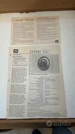 Jbl coppia altoparlanti 2155h NUOVI