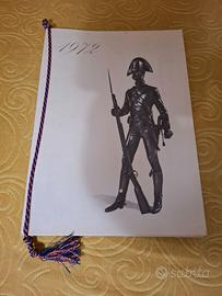 CALENDARIO STORICO DEI CARABINIERI anno 1972