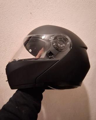 Casco befast tank per moto nero opaco taglia M