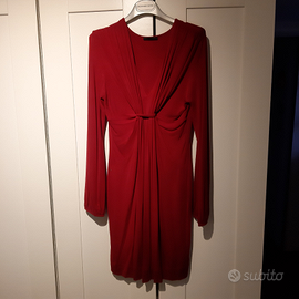 Abito Pinko in maglina rosso tg.M