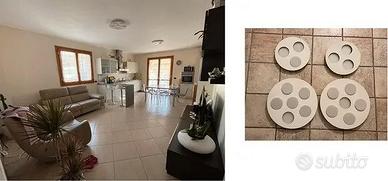 Set nr.4 Plafoniere a LED, BASSO CONSUMO