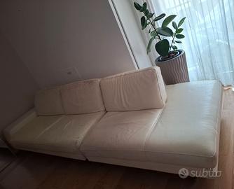 Divano in vera pelle