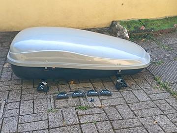 Box da tetto GEV 7 grigio come nuovo usato 2 volte