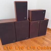JBL L19  L16  L15 Cabinets