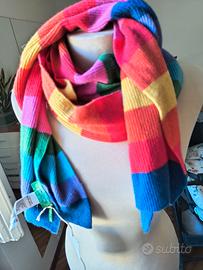 Sciarpa Benetton nuova con cartellino, misto Cashm