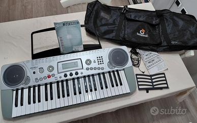 pianola elettrica con custodia 