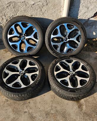 4 Cerchi in Lega 17" Originali Renault Captur