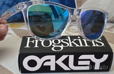 Oakley Frogskins prizm sapphire crystal clear