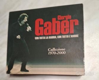 CD GIORGIO GABER CON TUTTA LA RABBIA 3CD