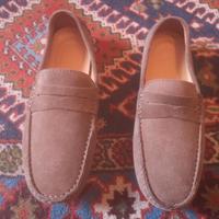 Mocassini nuovi eleganti da uomo marroni Taglia 43