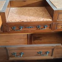 Mobile credenza/madia in legno massello vintage 