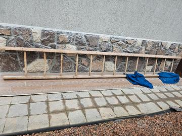 scala in legno artigianale