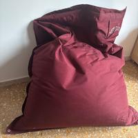 Sacco poltrone Pouf gigante rosso (Pomodone)