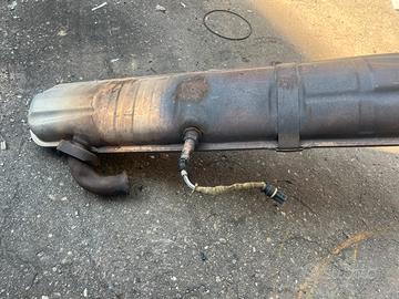 Marmitta/ catalizzatore smart 450