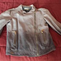 GIUBBINO IN PELLE TWIN SET
