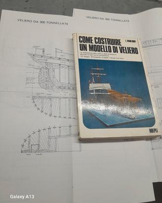 libro HOEPLI PER MODELLISMO NAVALE 