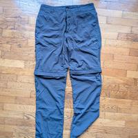 Salewa pantaloni trekking convertibili in shorts