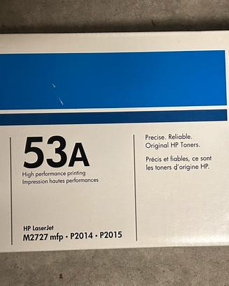 Cartuccia toner nero originale HP 53A / Q7553