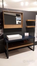 Bagno in laminato rovere antico