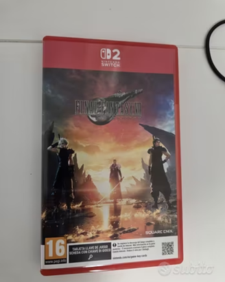 Final Fantasy 7 VII Rebirth Nintendo Switch 2