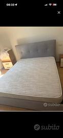 letto matrimoniale con materasso