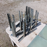 Staffe a mensola zincate