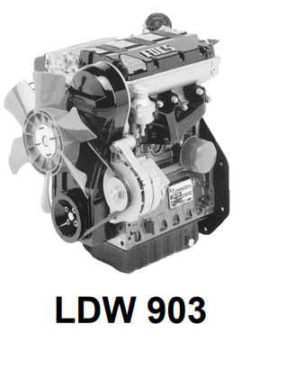 Motore lombardini LDW 903 LDW903 1003 LDW1003 FOCS