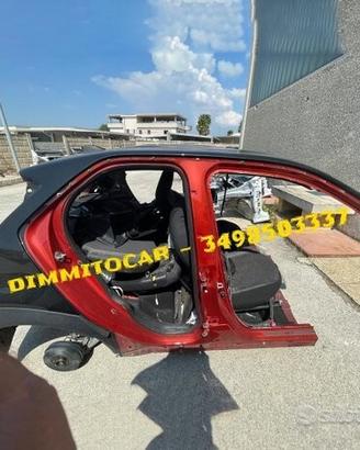 Toyota Aygo X 2022 Scocca per tagliate